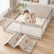 Laufstall Lertantri XXL (150x150cm) mit Spielmatte f&uuml;r 79,99&euro;
