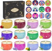 LDUMODUW 12er Duftkerzen Geschenk-Set