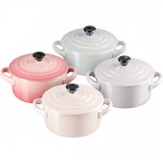 Le Creuset Mini-Cocotte, 4er-Set "Metalic", bunt