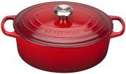 Le Creuset Signature Br&auml;ter oval 31 cm kirschrot f&uuml;r 170,02 statt 210,28&euro;