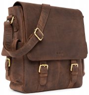 LEABAGS Preston Umh&auml;ngetasche aus echtem B&uuml;ffel-Leder im Vintage Look