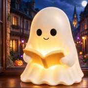 LED Geisterlampe in Buchform f&uuml;r Halloween f&uuml;r 6,29&euro;