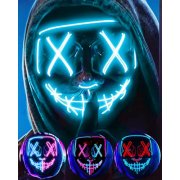 LED-Halloween-Maske in Eisblau f&uuml;r nur 10,99&euro;