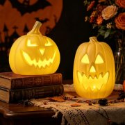 LED K&uuml;rbis Deko f&uuml;r Herbst & Halloween - Jetzt f&uuml;r 7,99&euro;