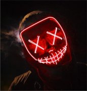 LED-Maske f&uuml;r Kost&uuml;mpartys im Angebot