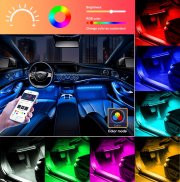 LED RGB Auto Innenraumbeleuchtung mit APP - wasserdicht