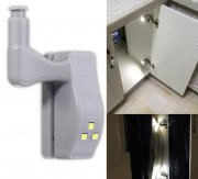 LED Scharnierlicht f&uuml;r Schr&auml;nke: 10 St&uuml;ck f&uuml;r 4,94&euro;