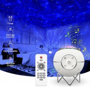 LED Sternenhimmel Projektor in weiss
