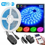 LED Strip, kompatibel mit Google Home, Amazon Alexa, Echo 5 Meter