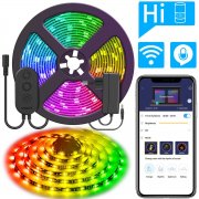 LED Strip Lichtband, Govee WiFi Drahtlos smart Handy Streuerbare Sync mit Musik