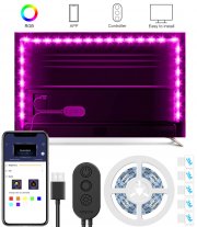 Led Stripe TV Beleuchtung Kit APP gesteuerte Neon Fernseher Ambient Lichter