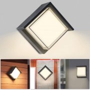 LED Wandleuchte - Warmwei&szlig; 3200K, 5W, IP65 (Badezimmer geeignet)