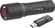 LEDLENSER Taschenlampe P7 + 16 GB USB-Stick Kombopack