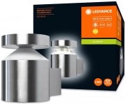  Ledvance Endura Style Cylinder Wall Edelstahl Au&szlig;en Wandleuchte 6W warmwei&szlig;