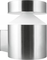 Ledvance Facade Pole 6W 3000K warmwei&szlig; IP44 LED Au&szlig;enleuchte in Edelstahloptik 