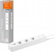 LEDVANCE Smart+ Indoor dreifach Steckdosenleiste mit USB Anschl&uuml;sse mit App und Sprachsteuerung