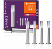 LEDVANCE Smart+ LED GardenPole RGBW 5 Spots kompatibel mit Alexa und Philips Hue Bridge