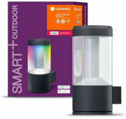 Ledvance Smart+ Outdoor-Wandlaterne mit RGB Farbwechsel kompatibel mit Alexa und Philips Hue