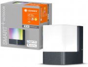 Ledvance Smart+ WIFI CUBE RGBW Multicolor Au&szlig;enwandleuchte mit Google und Alexa Voice Control