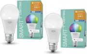 LEDVANCE Smarte LED Lampe mit Bluetooth E27 60W RGBW im 2er-Pack