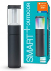 LEDVANCE Smarte LED RGB Gartenpylone 50cm H&ouml;he steuerbar mit Google, Alexa und Apple