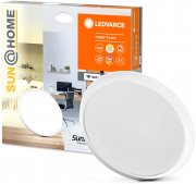 Ledvance Sun@Home Orbis Plate Smart+ Wi-Fi Deckenleuchte mit App und Alexa & Google Sprachsteuerung