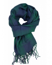 Lee Check Scarf Winter-Schal Blau f&uuml;r 16,98&euro; statt 18,99&euro;