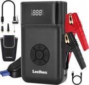 Leelbox 12V 1600A Starthilfe Powerbank mit Luftkompressor
