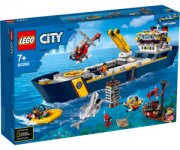 LEGO 60266 Meeresforschungsschiff Bausatz, Mehrfarbig