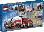 LEGO 60282 City Mobile Feuerwehreinsatzzentrale mit Feuerwehrauto