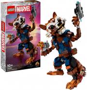 LEGO 76282 Marvel Super Heroes Rocket & Baby Groot 566-teiliges Konstruktionsspielzeug