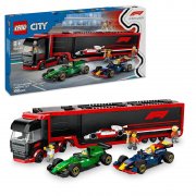 LEGO City F1 Transporter mit Rennautos im Angebot