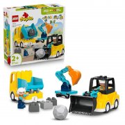 LEGO DUPLO 3-in-1 Baufahrzeuge f&uuml;r Kleinkinder reduziert