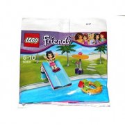 Lego Friends 30401 Pool Rutsche mit Schirm inklusive Minifigur Emma im Polybag f&uuml;r 8,49&euro;