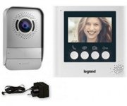 Legrand, Video-T&uuml;rsprechanlage mit 2-Draht-Anschluss, 4,3 Zoll Farbmonitor 
