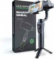 LEIA-Sophie Smartphone Gimbal inkl. Stativ, Reisetasche und USB-Ladekabel