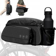 LEICESTERCN 12 Liter Multifunktionale Gep&auml;cktr&auml;gertasche mit Regenschutz