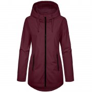 Leichte Damen &Uuml;bergangsjacke mit Kapuze f&uuml;r unter 31&euro;