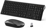 LEKVEY kabelloses Funk Tastatur Maus Set
