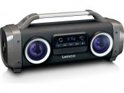 Lenco SPR-100 Bluetooth Boombox mit FM Radio