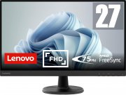 Lenovo D27-45 Monitor - 27 Zoll Full HD, 75Hz, 250 nits, 4ms Reaktionszeit, HDMI, VGA, AMD FreeSync