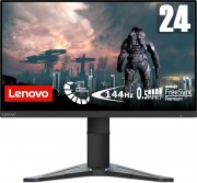 Lenovo G24-20 Gaming Monitor 23,8 Zoll FHD, 1ms Reaktionszeit, HDMI, DisplayPort, AMD FreeSync