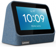 Lenovo Smart Clock 2 mit 4-Zoll-Farb-Touchscreen (Modell 2021) Blau 