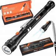 &lrm;Lenski Teleskopmagnet LED Taschenlampe