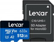 Lexar High-Performance 633x Micro SD 512GB Speicherkarte