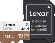 LEXAR High-Performance 667x UHS-I U3 Micro-SDXC Speicherkarte 128 GB