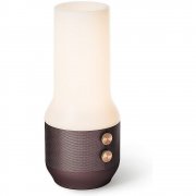 Lexon TERRACE, Bluetooth-Speaker, LED-Leuchte und Powerbank 4.000mAh, braun
