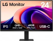 LG 24U631A Monitor - 24 Zoll, IPS-Panel, QHD-Aufl&ouml;sung, 5 ms 100 Hz, HDR 10, neigbar, HDMI 2.0