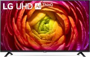 LG 43UR74006LB 43 Zoll, 4K Ultra HD, Active HDR, Smart TV mit LG ThinQ, Amazon Alexa und AirPlay2