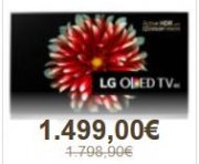 LG 55B7D OLED: 55&Prime; UltraHD Fernseher mit OLED-Display und HDR10